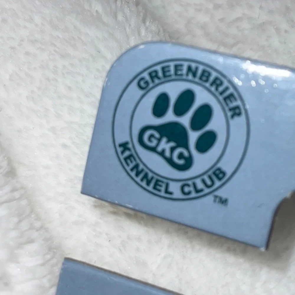 NWT Greenbrier Kennel Club Dog Collar Pink and Red Large